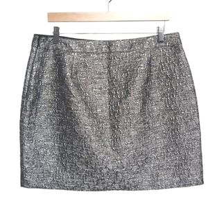 Banana Republic Metallic Mini Skirt Size 14